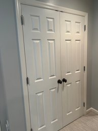 Solid Wood Closet Doors With Frame