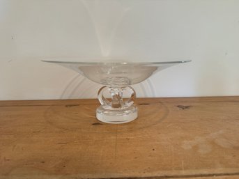 Steuben Glass Pedestal Fruit Bowl