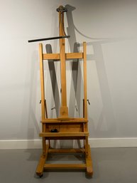 Mabef Easel On Wheels With Light