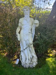 Large Cement Zeus Statue