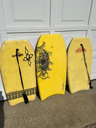 Lot Of 3 Boogie Boards