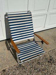 Striped Beach Chair