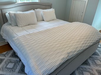 King Size White Linens