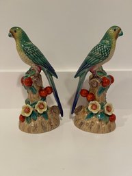 William Wayne Ceramic Birds Pair