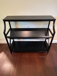 Black Wooden Console