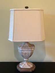 Wood And Stone Table Lamp