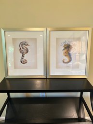 Pair Of Seahorse Prints