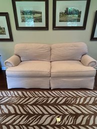 Brown And Tan Sofa