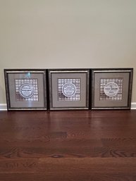 3 Framed Prints