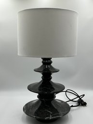 Black Marble Nomad Table Lamp