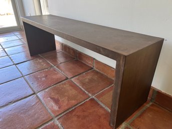 Heavy Metal Modern Bench Or Coffee Table