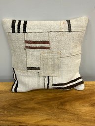 Patchwork Hemp Turkish Pillow