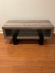 Modern Wood And Metal Coffee Table (1of2)