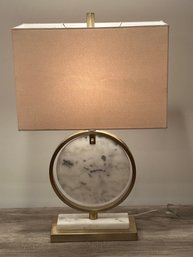 Bronze And Marble Lamp