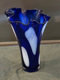 Hand Blown Glass Vase