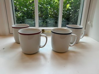 Set Of 4 William & Sonoma Mugs