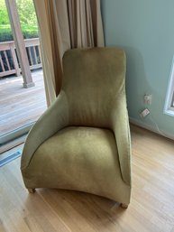 B & B Italia By Antonio Citterio Apta Green Mohair Chair