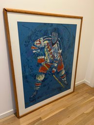 Phil Esposito Signed Limited Edition 140/325 Serigraph By Len Rosolio