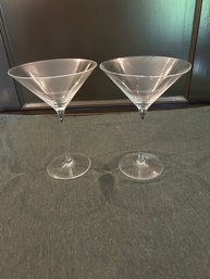 Pair Of Martini Glasses