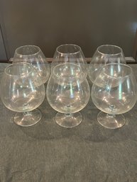 Set Of 6 Brandy Snifters