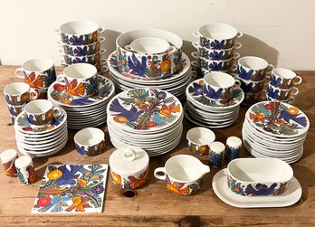 100 Piece Set Villeroy & Boch Acapulco Luxembourg Vintage Mexican