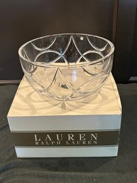 Ralph Lauren Crystal Bowl