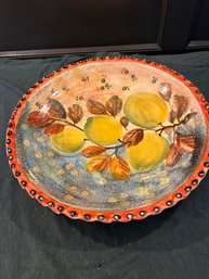 Painted Italian Ceramic Bowl