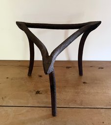 Antique Cast Iron Metal Stand