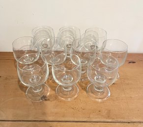 Set Of 10 Water/wine Glasses