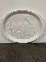 Whittier Pottery Turkey Platter