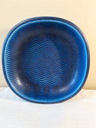 Aluminia Marsalis Blue Bowl #2635 By Royal Copenhagen