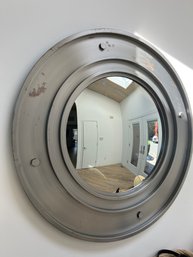 Industrial Style Metal Framed Mirror From Bloomingdales