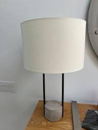 West Elm Stone Base Table Lamp