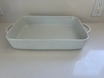 BIA Cordon Bleu White Rectangular Baking Dish 14'x10'