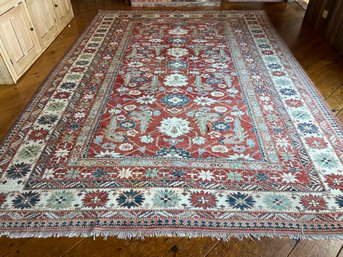 Antique Hand Knotted Are Rug