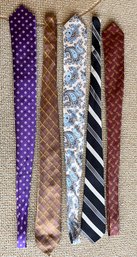 Lot Of 5 Paul Stuart Ties (2 Of 3)