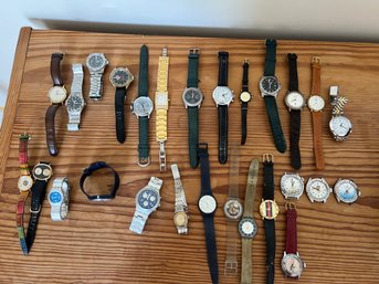 Lot Of 27 Assorted Wrist Watches