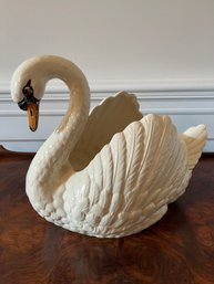 Dartmouth Devon England Pottery Swan Planter