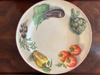 William Sonoma Jardin Potager Ceramic Vegetable Bowl