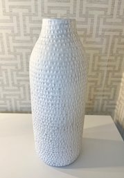 Habitat White And Gray Ceramic Vase