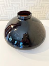 Brown Glass Vase