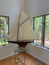 HUGE Decorative Sailboat