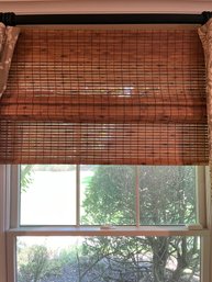 Corded Bamboo Roman Shade 49'wx79'l