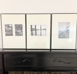 Set Of 3 Framed Photographs 20x14