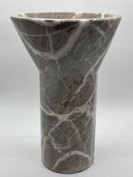 Hand Carved Marble Totem Vase