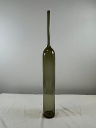 Blown Glass Tall Bottle