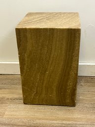 Tan Onyx  Occasional Side Table