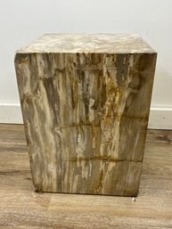 Petrified Wood Occasional Table