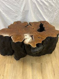 Lychee Wood Trunk Occasional Table