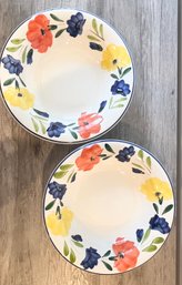 Set Of 2 Dansk Fruit Bowls